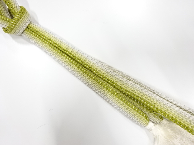 正絹　夏手組帯締め